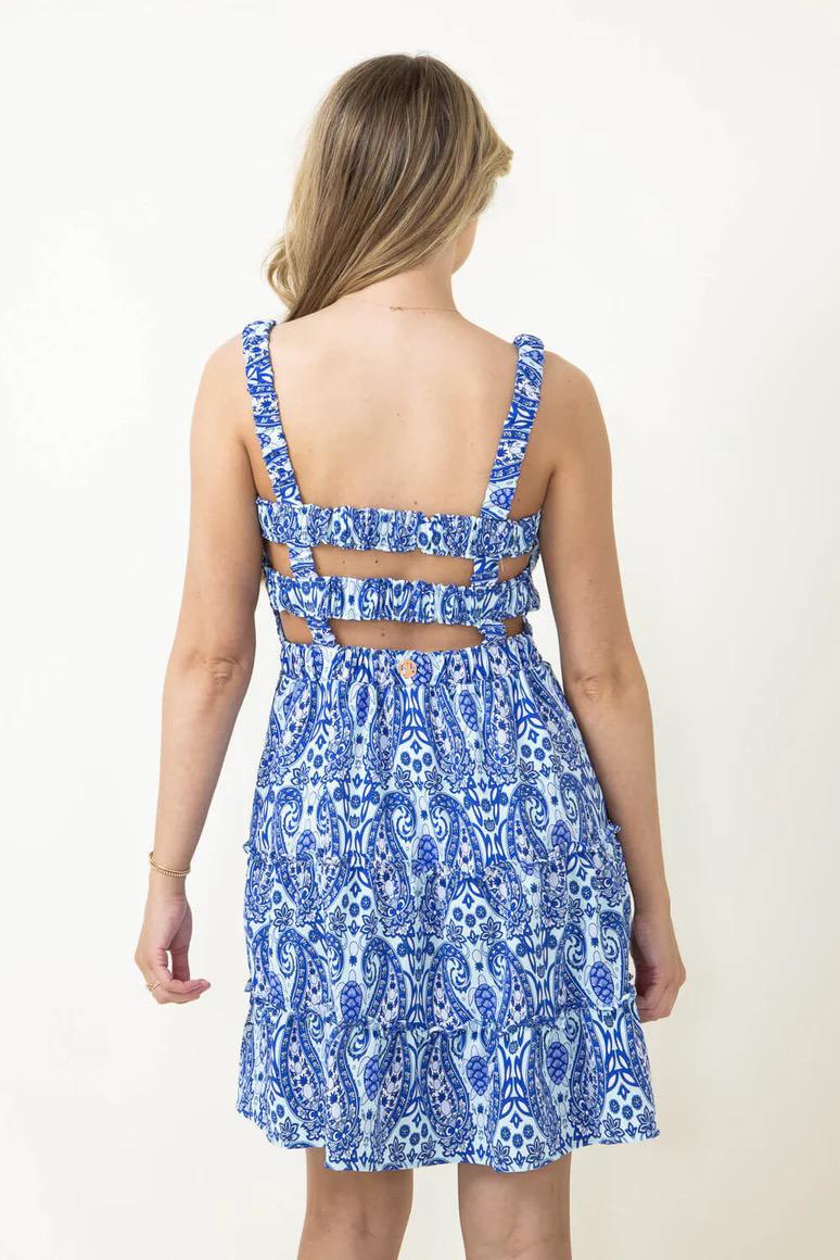 Simply Southern Tank Dress (Paisley)