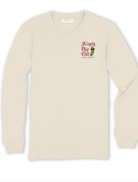 Simply Southern Long Sleeve Big Dill Tee