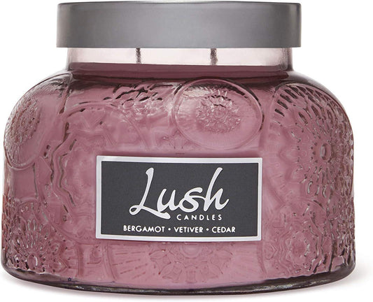 A Cheerful Giver Candle Lush Candle Bergamot Vetiver Cedar (20oz)