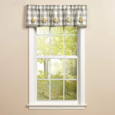 Park Design Wicklow Check Lined Valance