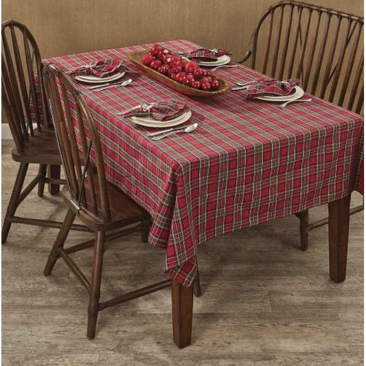 Regal Tartan Tablecloth