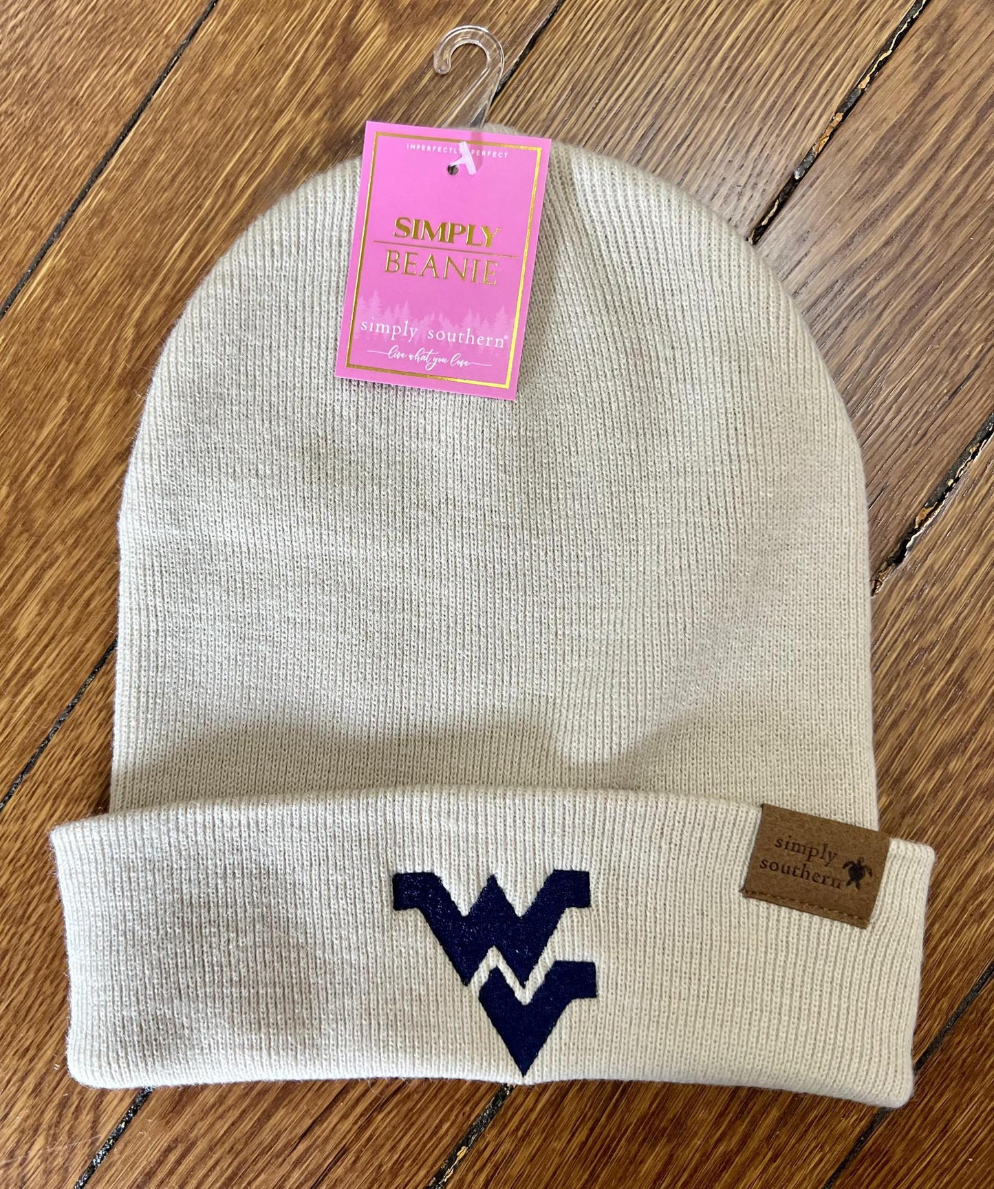 Simply Southern West Virginia Beanie (Cream)