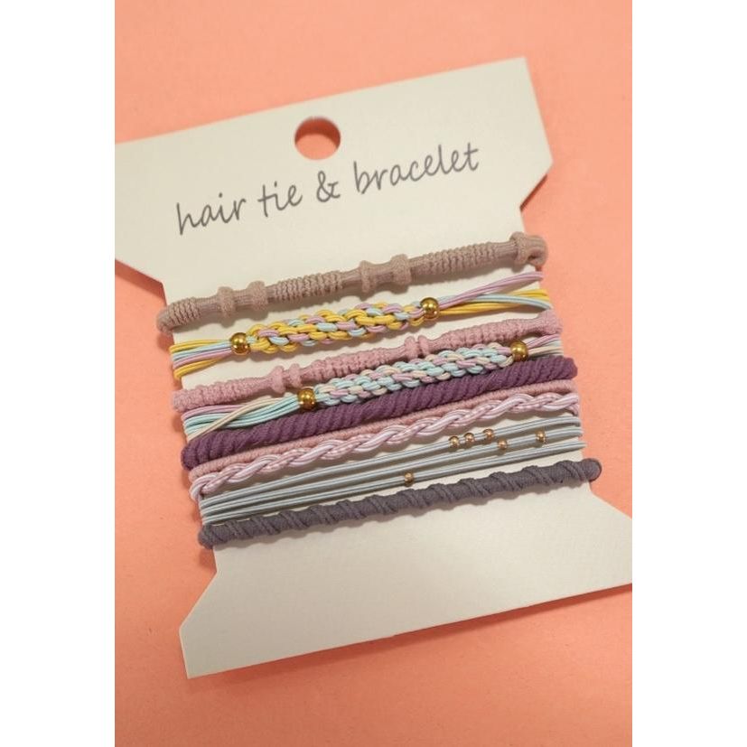 Boho Dual Function Knot Bracelet Hair Ties