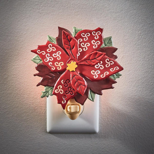 Park Design Poinsettia Night Light