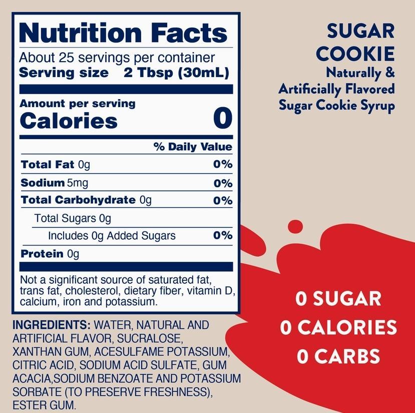 Jordan's Skinny Mixes Sugar Free Sugar Cookie