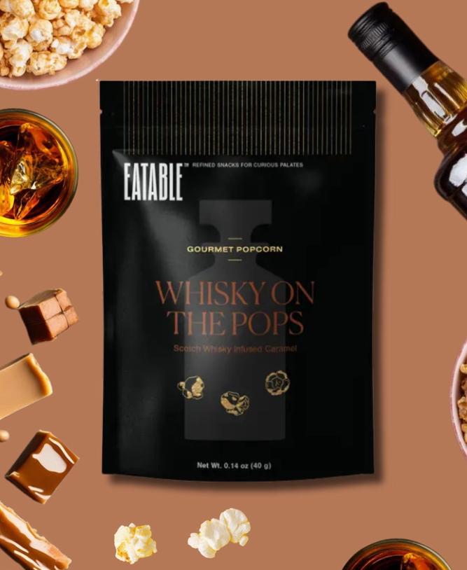 Mini Whisky On the Pops - Gourmet Caramel Kettle Popcorn