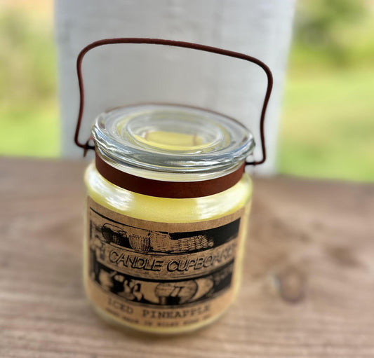 Candle Cupboard Iced Pineapple 16oz Candle