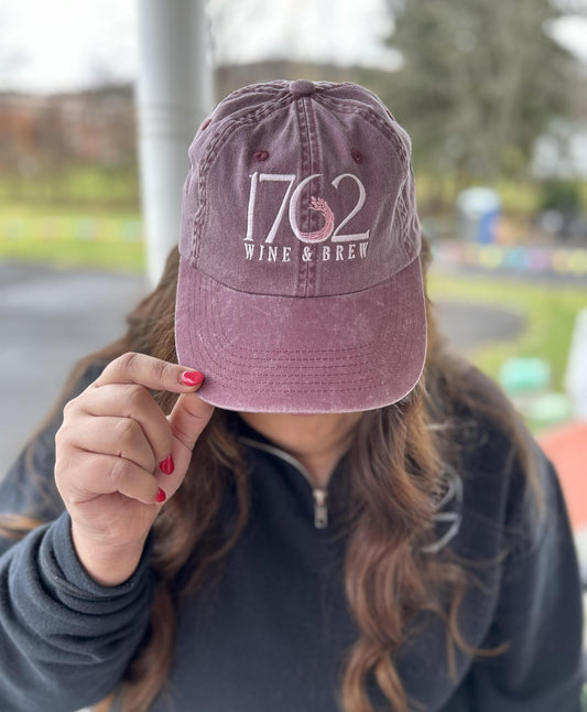 1762 Wine & Brew Hat (Mauve)