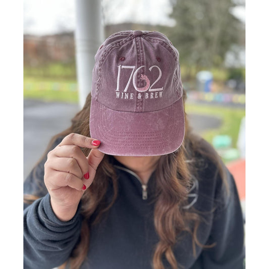 1762 Wine & Brew Hat (Mauve)