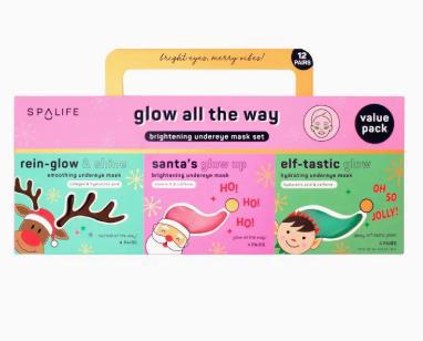 Christmas Holiday Glow All the Way Brightening Undereye Mask Set