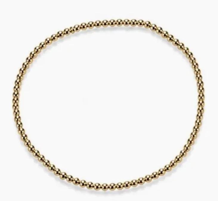 Beaded Blondie Goldie
