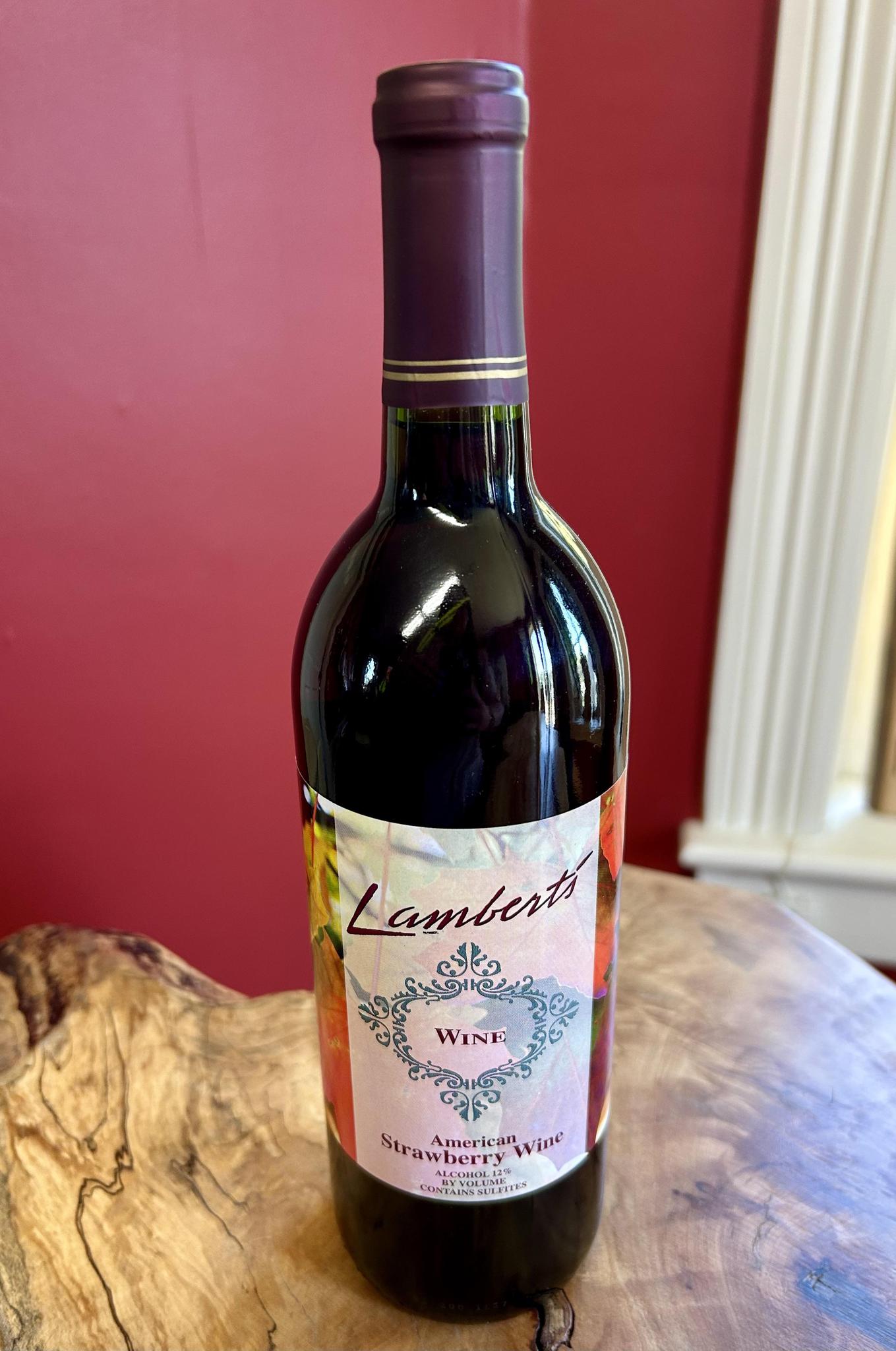 Lambert's Wine (Strawberry Wine)
