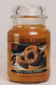 A Cheerful Giver Candle Apple Cider Donut Candle (24oz)