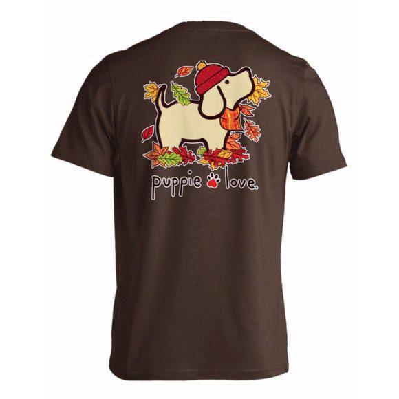 Puppie Love Leaves Short Sleeve