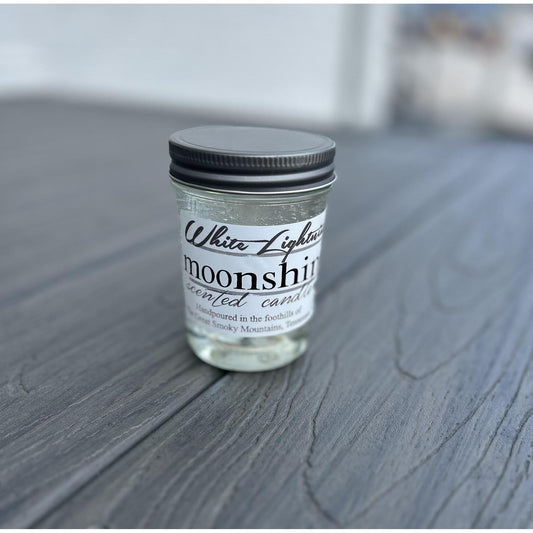 White Lightning Moonshine Scented Candle