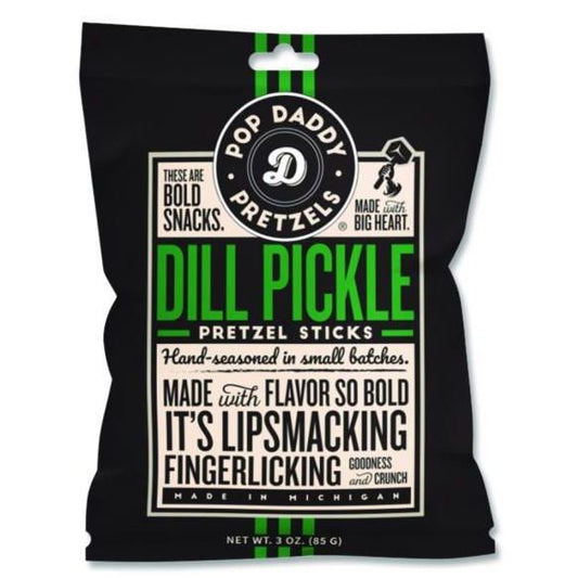 Pop Daddy Dill Pickle Pretzel Sticks