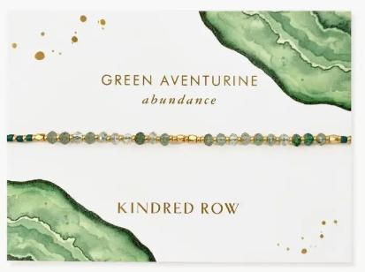 Green Adventure Healing Gemstone Stacking Bracelet