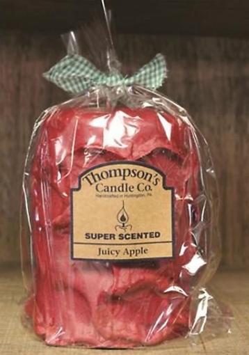 Thompson's Candle Juicy Apple Medium Chunk Candle