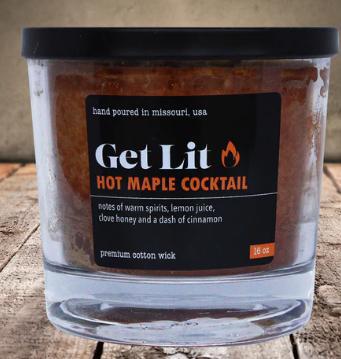 McCall's Hot Maple Cocktail Get Lit Candle (16oz)