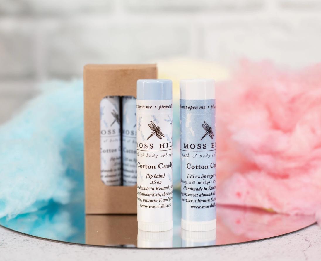 Moss Hill Lip Balm and Lip Scrub Set