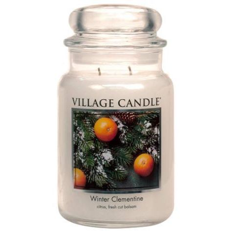 Village Candle Winter Clementine Candle