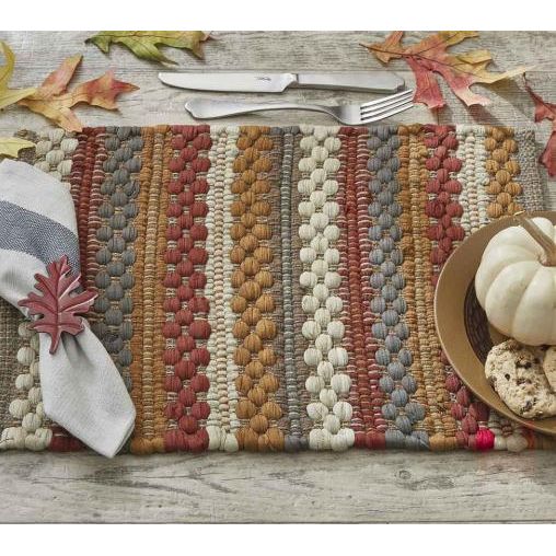 Park Design Gathered Pumpkin Chindi Placemat