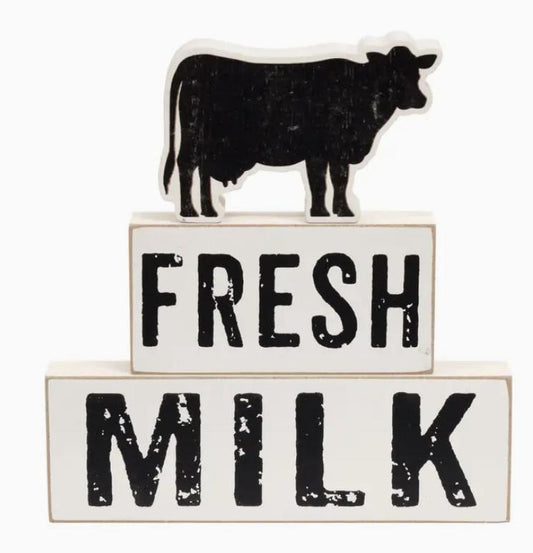 Fresh Milk Stacking Blocks (3pc Set)