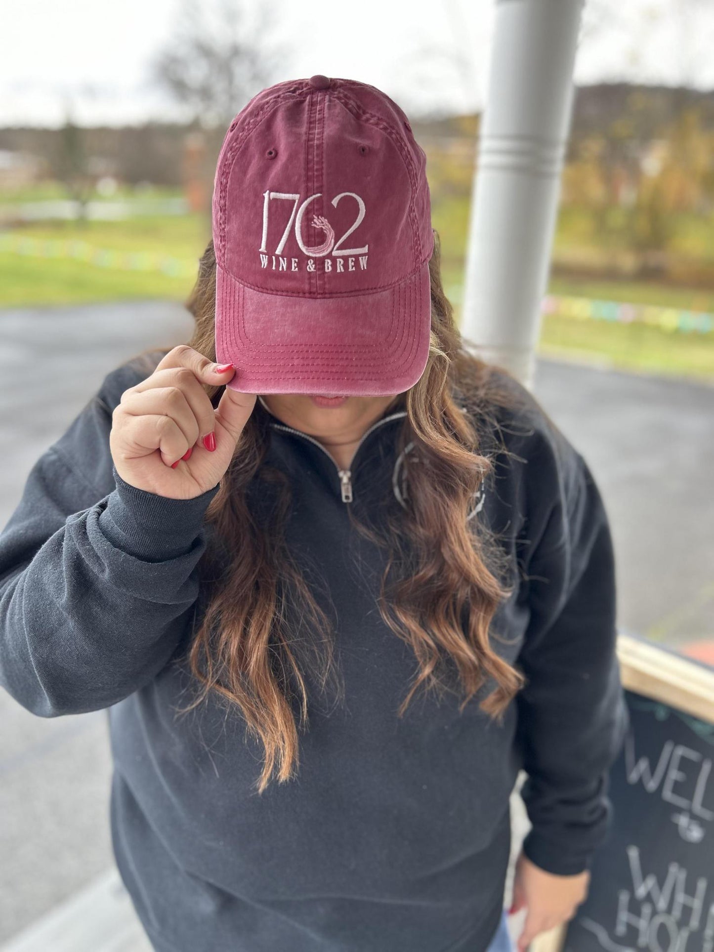 1762 Wine & Brew Hat (Rose)