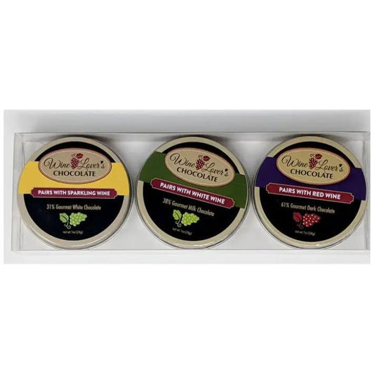 Wine Lover's Classic Mix 3 Tin Pairing Collection