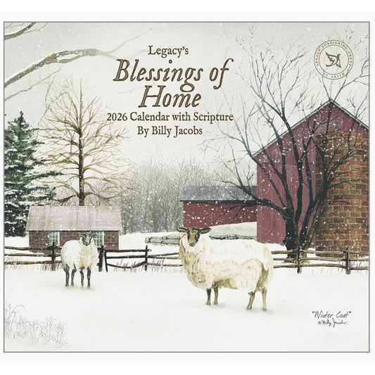 Blessings of Home 2026 Scripture Wall Calendar