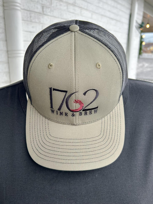 1762 Wine & Brew (Olive and Black Mesh)