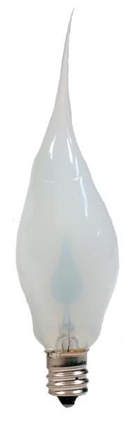 Silicone Dipped Flickering Flame Bulb