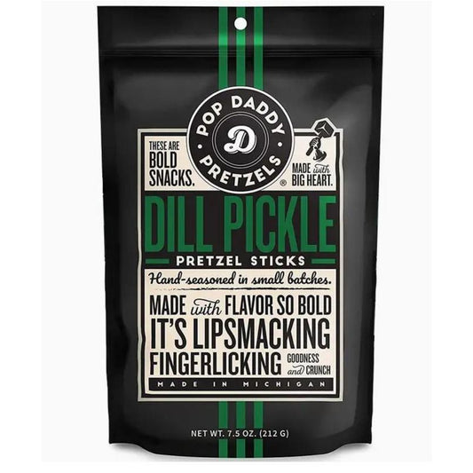 Pop Daddy Dill Pickle Pretzel Sticks