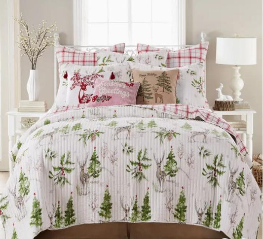 Sleigh Bells Reversible Quilt