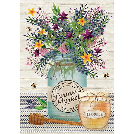 Wildflower Jar Flag