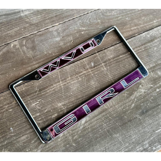 West Virginia Girl Plate Frame