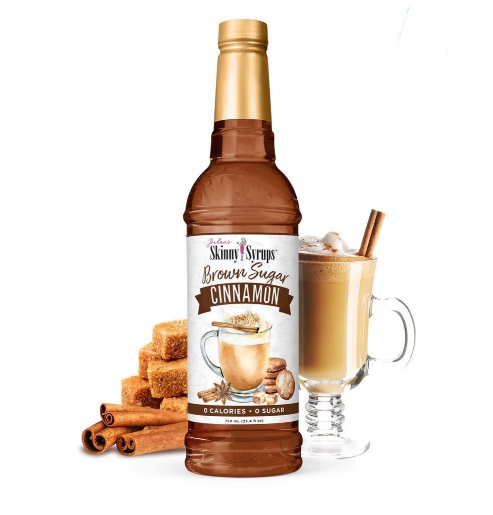Jordan's Skinny Syrup Sugar Free Brown Sugar Cinnamon Simple Syrup