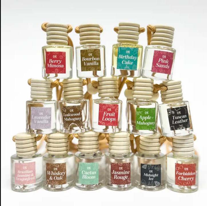 Scented Car Air Freshener - Hanging Scented Car Fragrance