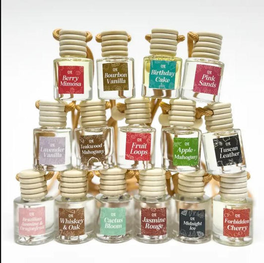 Scented Car Air Freshener - Hanging Scented Car Fragrance