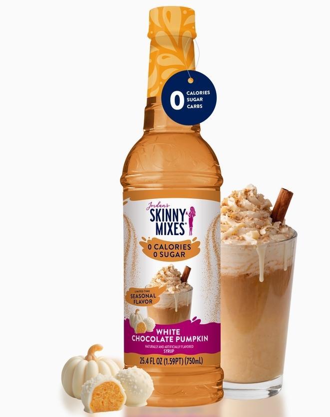 Jordan's Skinny Mixes Sugar Free White Chocolate Pumpkin Syrup