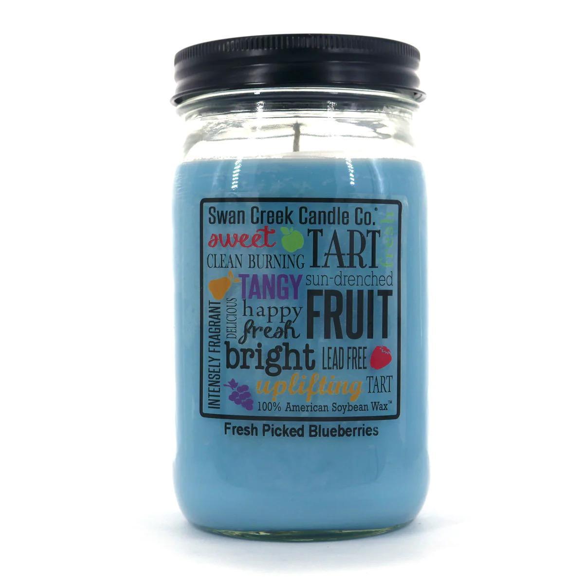 Swan Creek Fresh Picked Blueberries Candle (24 oz)