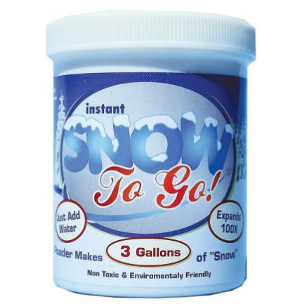 Snow To Go! White Artificial Snow