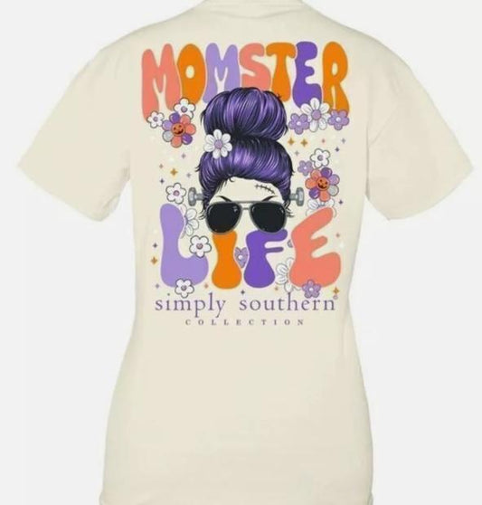 Simply Southern Short Sleeve Momster Tee