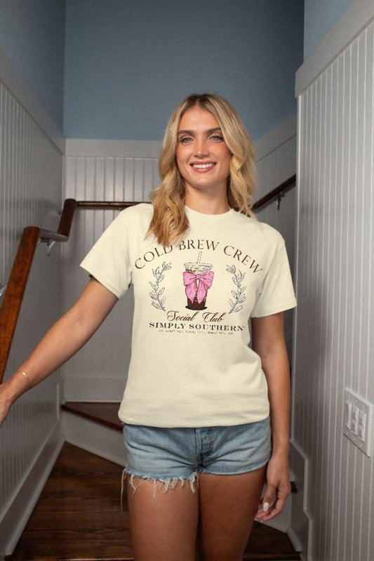 Simply Southern Short Sleeve Cold Brew Tee