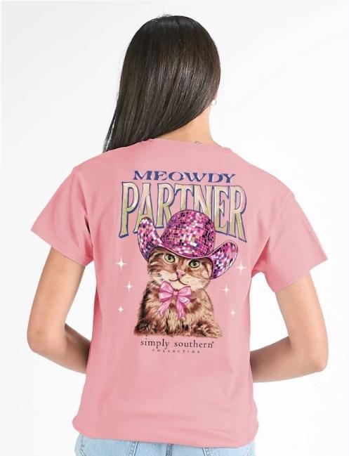 Simply Southern Short Sleeve Meowdy Tee