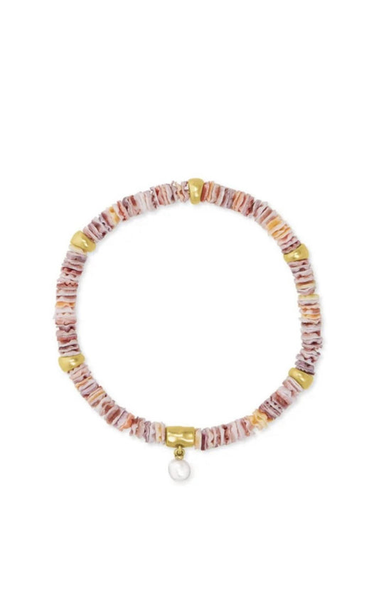 Kendra Scott Lila Stretch Bracelet in Pink