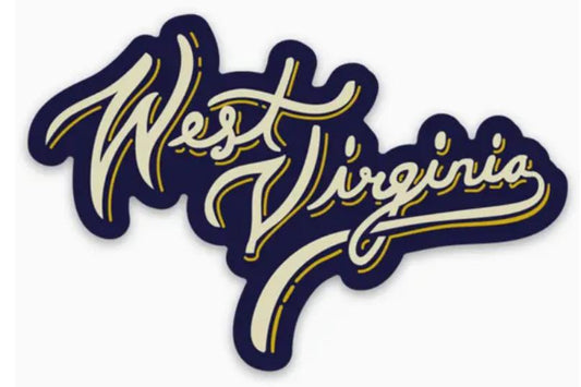 WV Script Sticker