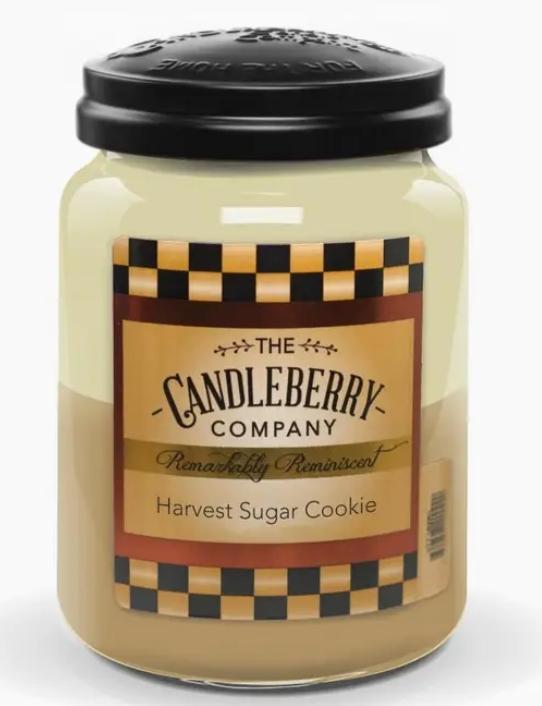 The Candleberry Company Harvest Sugar Cookie™, Large Jar Candle