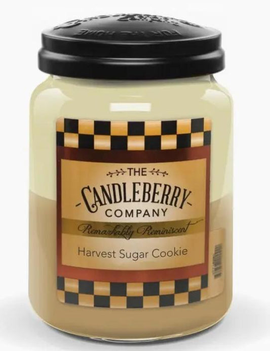 The Candleberry Company Harvest Sugar Cookie™, Large Jar Candle