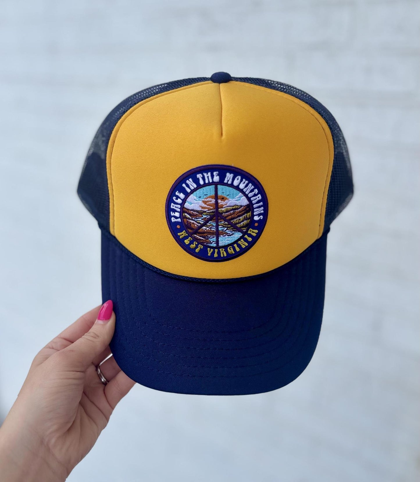 West Virginia Peace In the Mountains Hat